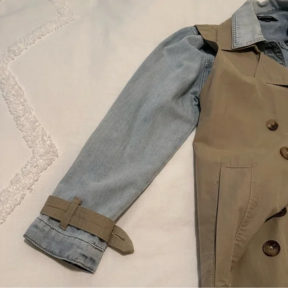 NWOT Blank NYC Denim and Trench Coat Combo - Picture 6 of 11